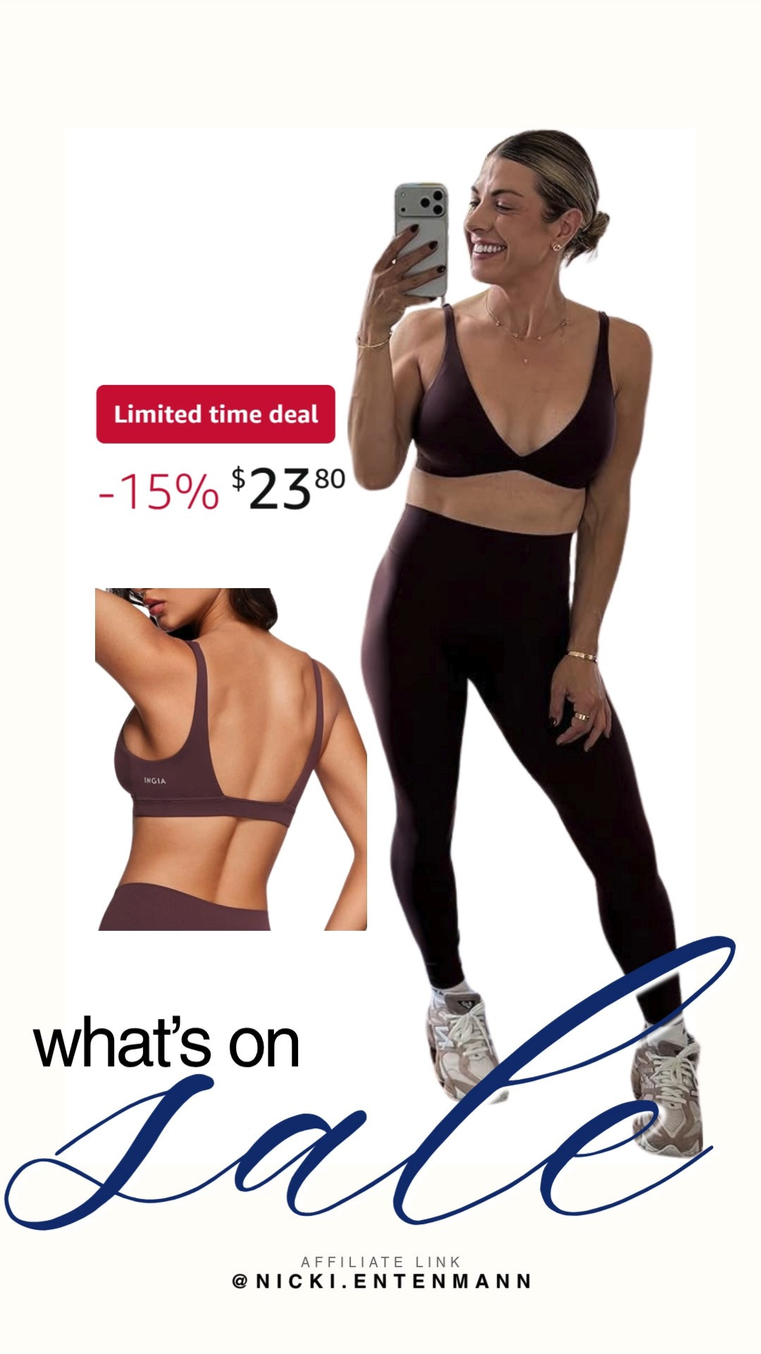 New gym gear alert brings leggings, sports bra, and an unlined bralette that feel effortless together. Add New Balance sneakers for all‑day comfort and style that fits an active lifestyle! 🌟👟💪  

#AmazonFinds #GymGear #Leggings #SportsBra #Bralette #NewBalance #ActiveStyle #ComfortStyle #FitnessFashion #OOTD 

 #LTKootd #LTKActive #LTKSaleAlert
