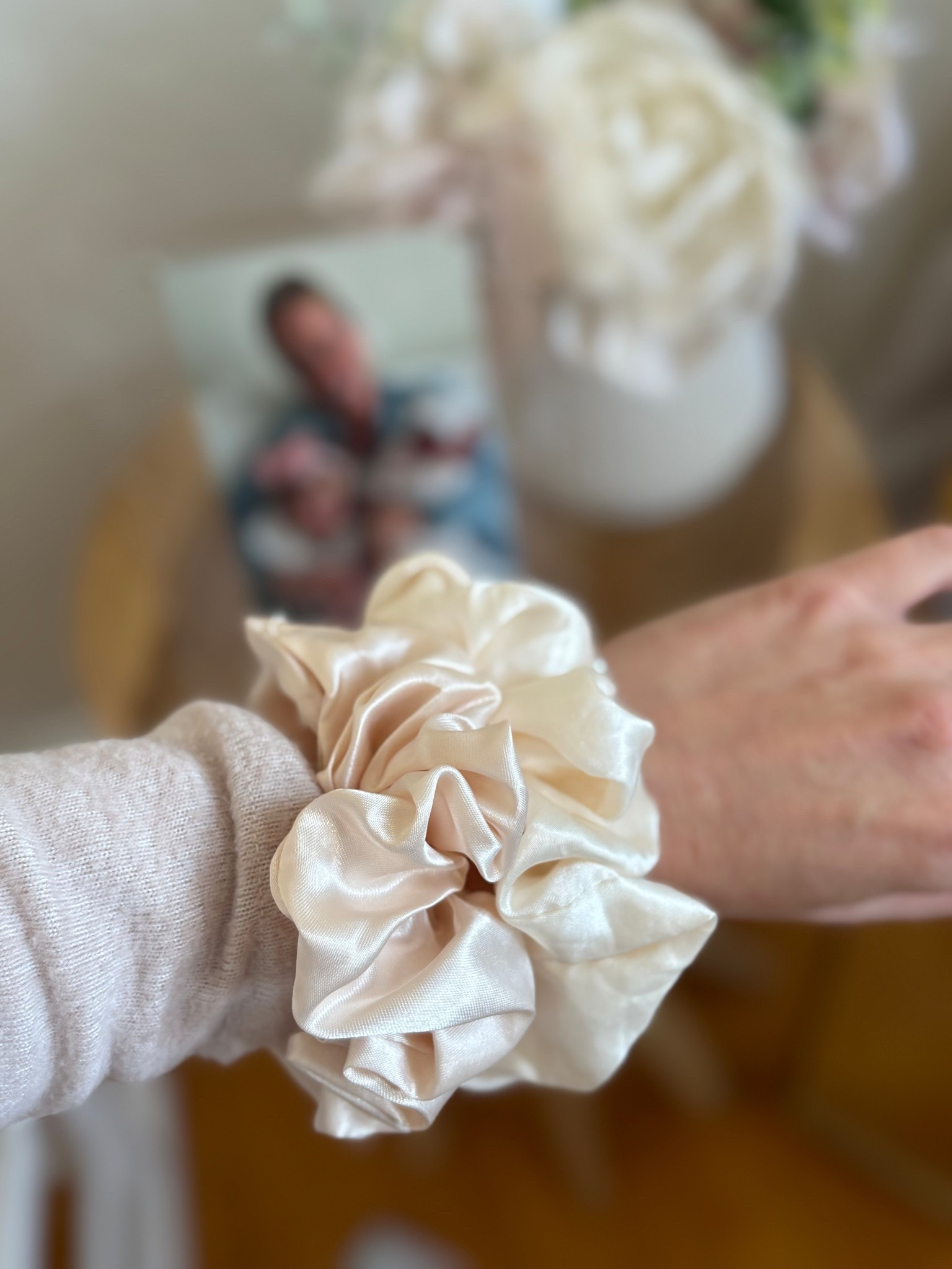 Silk scrunchies for all hair types especially fine! 

#LTKootd #LTKGiftGuide #LTKmomlife