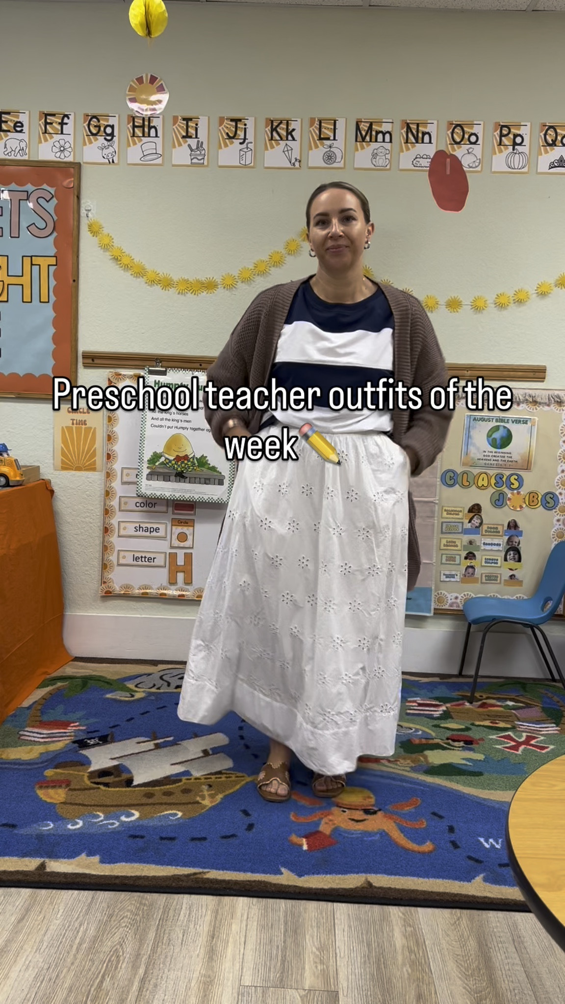 What I wore this week as a teacher in preschool. 

Need help with what to wear as a teacher, let me help you!

#LTKStyleTip #LTKFindsUnder50 #LTKWorkwear