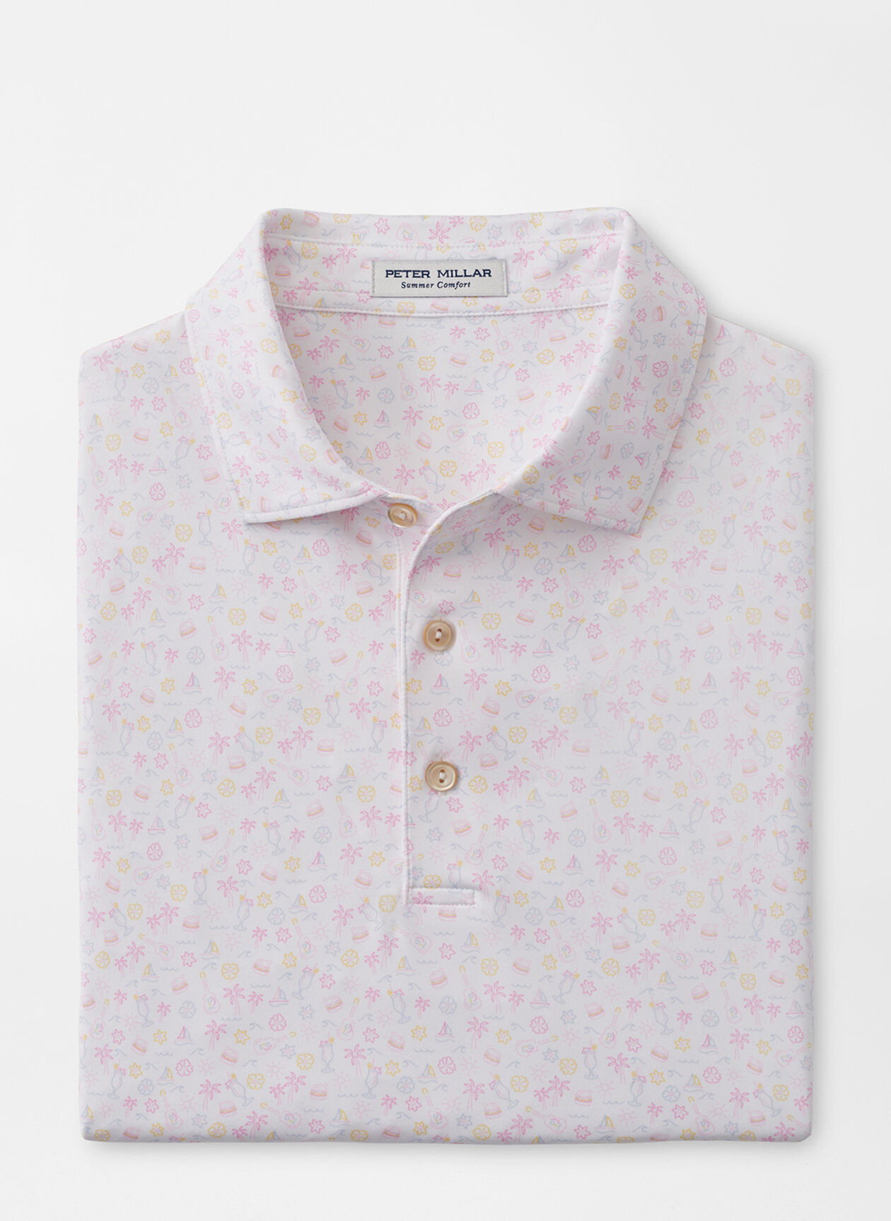 Utopia Burger Performance Jersey Polo | Peter Millar