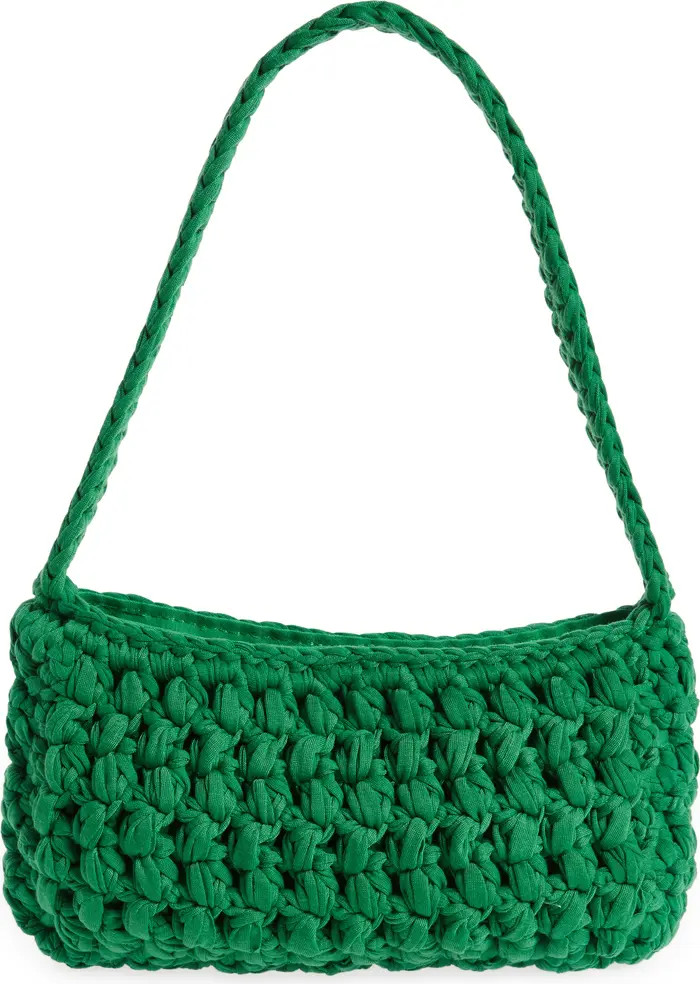 TOPSHOP Crochet Shoulder Bag | Nordstrom | Nordstrom