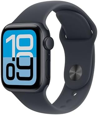 Apple Watch SE 3 [GPS 40mm] Smartwatch with Midnight Aluminum Case with Midnight Sport Band - S/M... | Amazon (US)