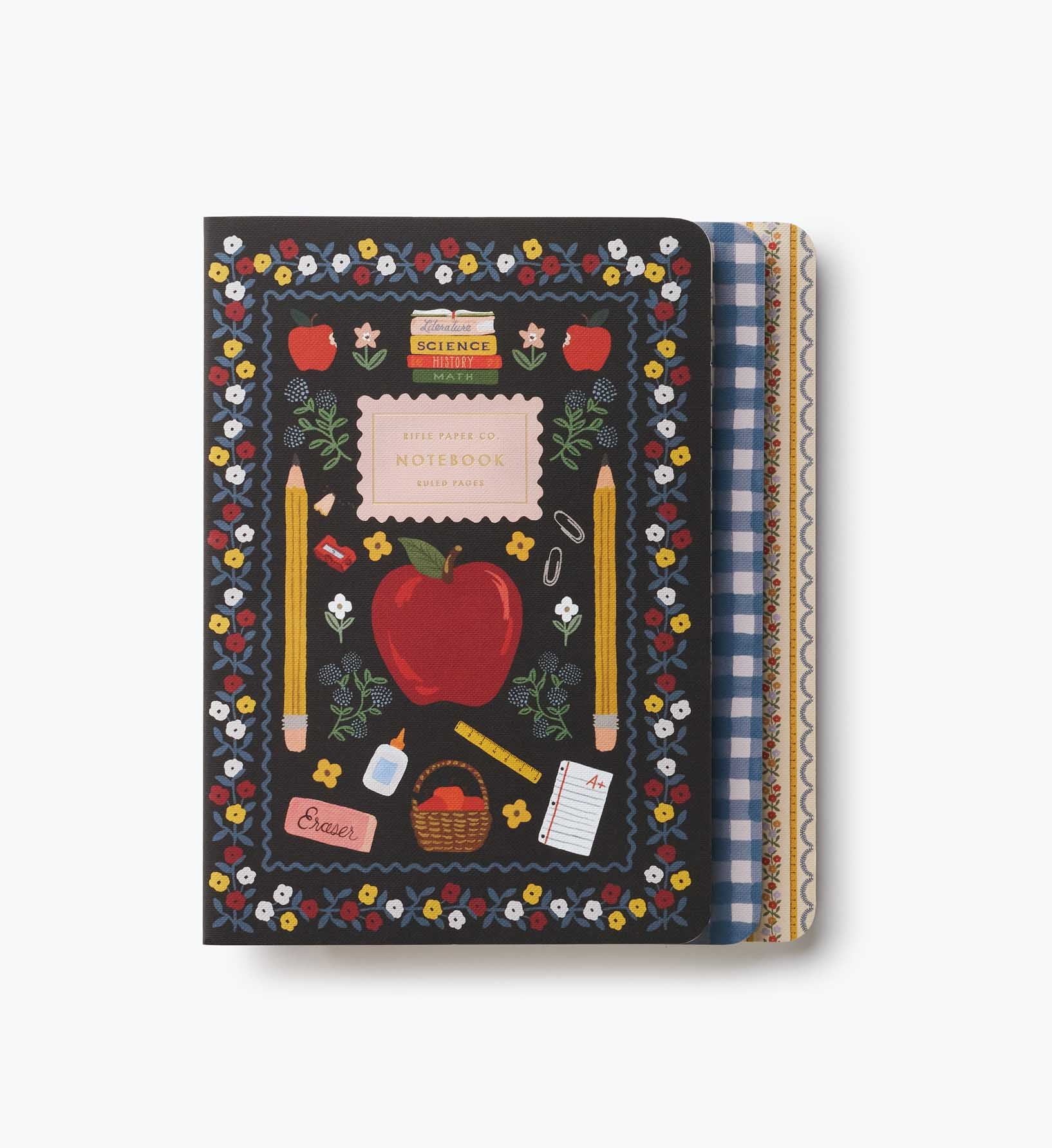 Stitched Notebook Set - Schoolhouse | Rifle Paper Co.