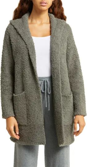 Barefoot Dreams® CozyChic™ Bouclé Hooded Cardigan | Nordstrom | Nordstrom