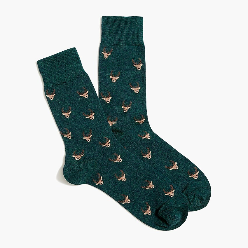 Stag head socks | J.Crew Factory