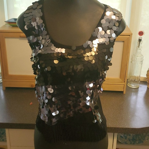 Joseph A Sequined Top | Poshmark