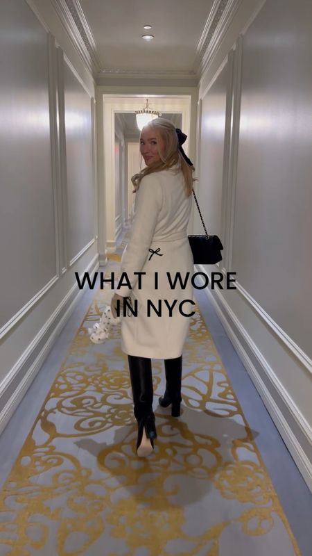 What I wore and did in NYC! I look forward to our annual girls Christmas trip to New York City every year. 

#LTKHoliday
