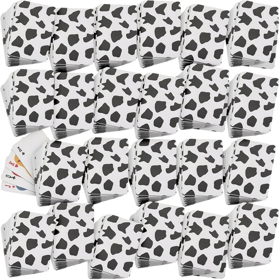 Fun Express Farm Animals Mini Playing Cards - 24 Decks - Party Favors and Giveaways | Amazon (US)