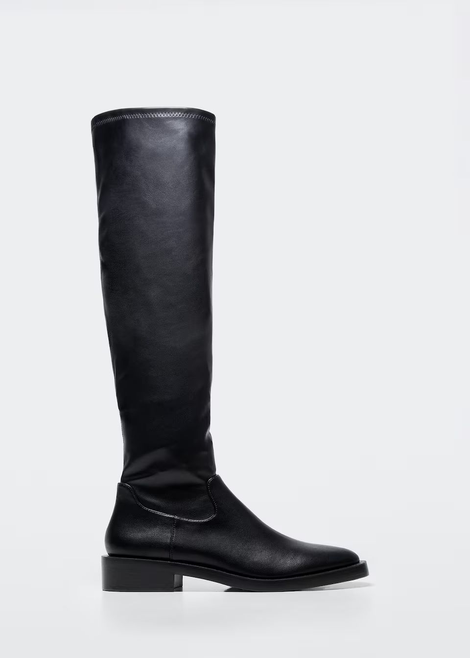 Knee-length boots -  Women | Mango United Kingdom | MANGO (UK)