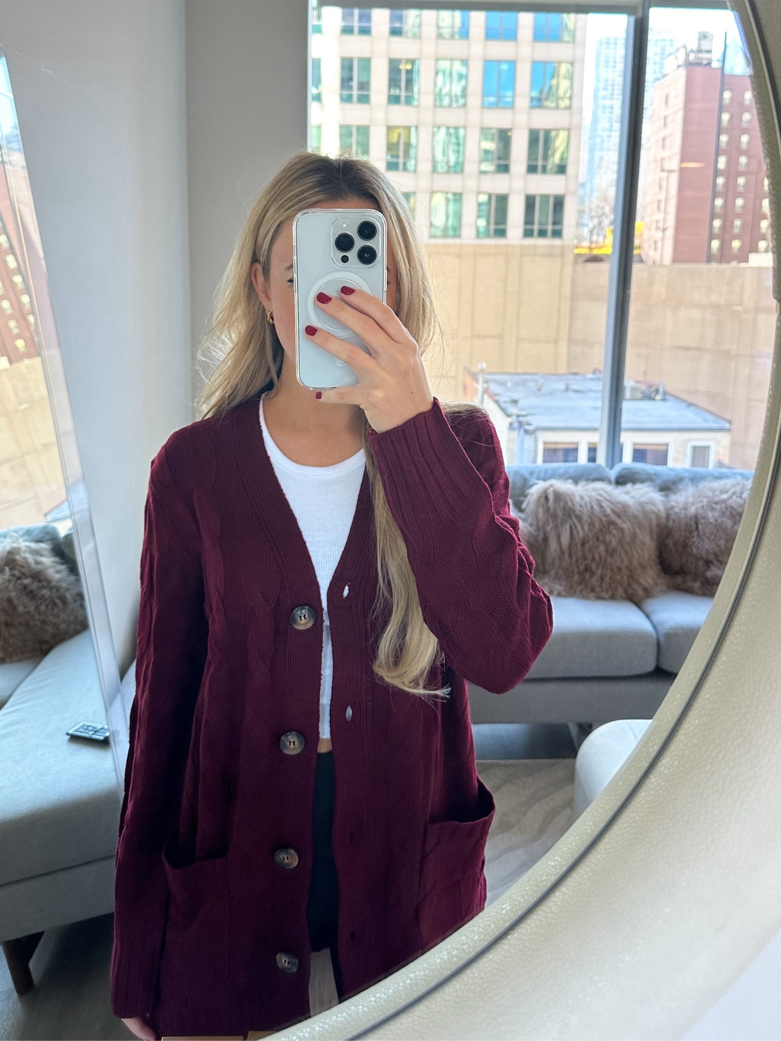 wearing size small

Amazon Sweater
Living Room Thanksgiving Outfit 
Amazon Cardigan 
Holiday sweater
Christmas sweater


#LTKtravel #LTKHoliday #LTKfindsunder50