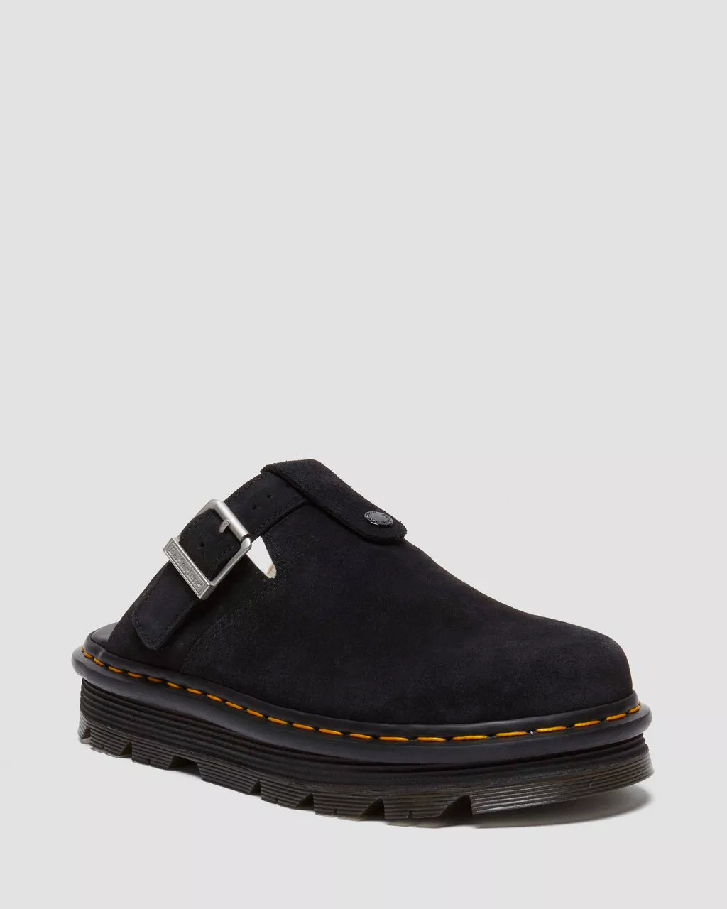 Zebzag Suede Slingback Platform Mule | Dr. Martens