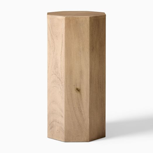 Natural Rustic Wood Plant Stands | West Elm (US)
