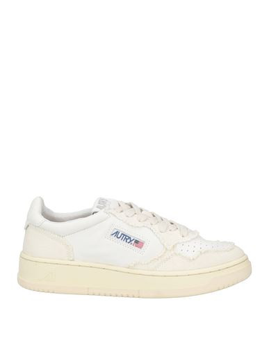 Autry Woman Sneakers White Size 5 Leather, Textile fibers | YOOX (US)