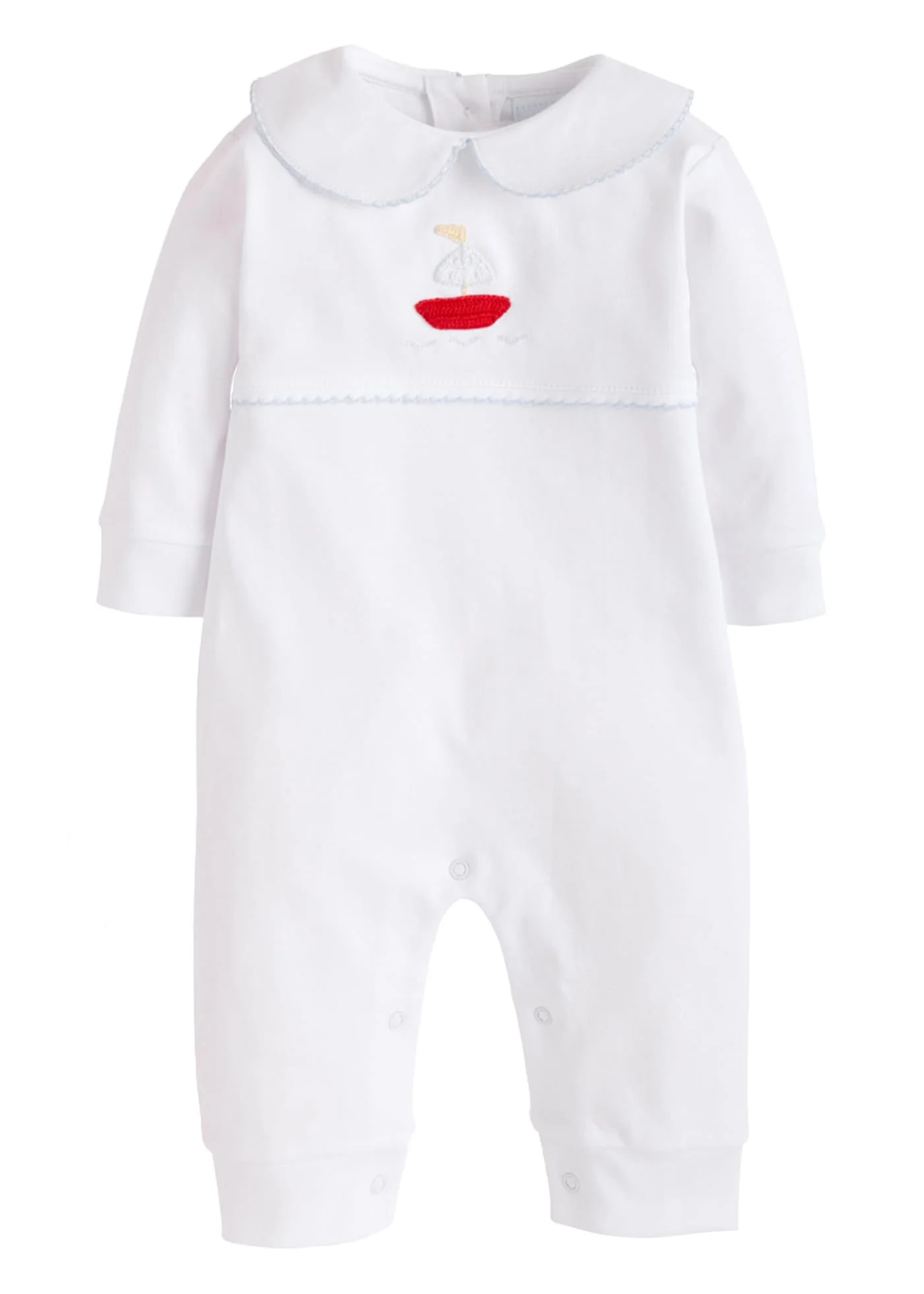Sailboat Crochet Playsuit for Baby | Little English | Little English