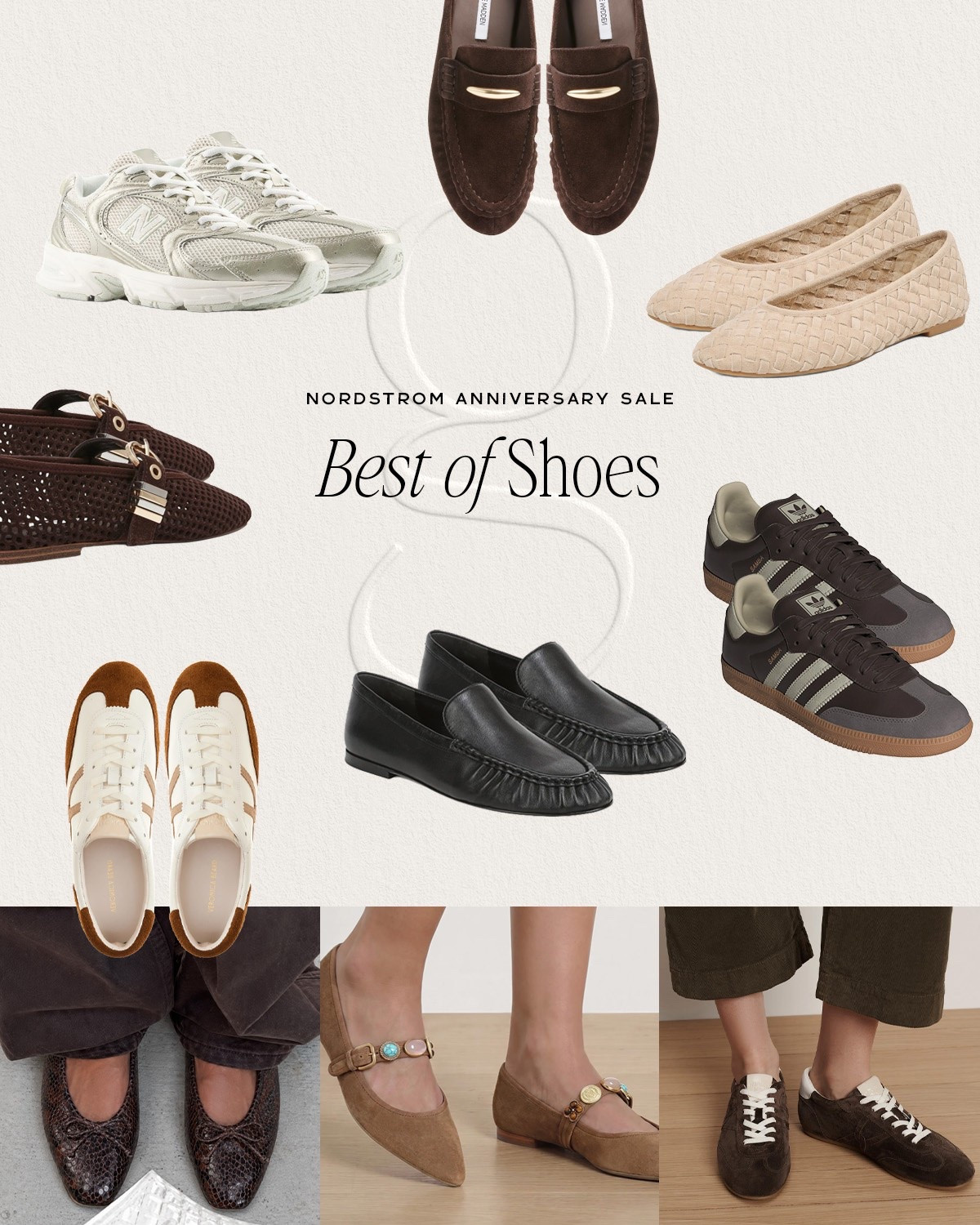 Nordstrom anniversary sale. Best of shoes, boots, suede boots, tall boots, suede ballet flats, sneakers, work shoes, loafers

#LTKSaleAlert #LTKOver40 #LTKWorkwear