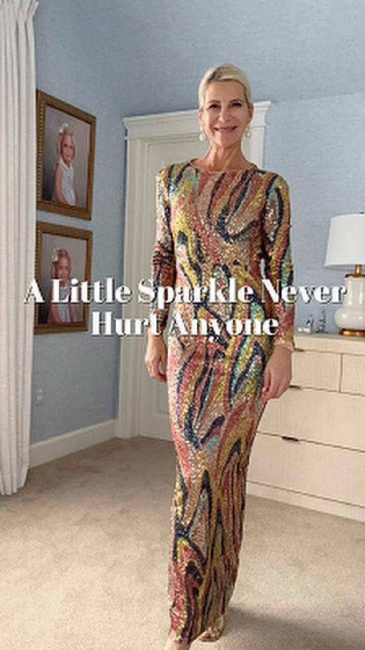 Every year we go to a New Year’s party, sometimes themed, sometimes not — but when this arrived, I knew it needed a moment. It’s sparkly, dramatic, and honestly just fun. A little “Dancing with the Stars,” a little Miss America, and very much main-character energy.

Is it extra? Maybe. Do I care? Not even a little. This works for New Year’s, black-tie weddings, and any excuse to dress up. It doesn’t break the bank, and sometimes that’s all the convincing I need. 

 #LTKdayinmylife #LTKgrwm #LTKootd