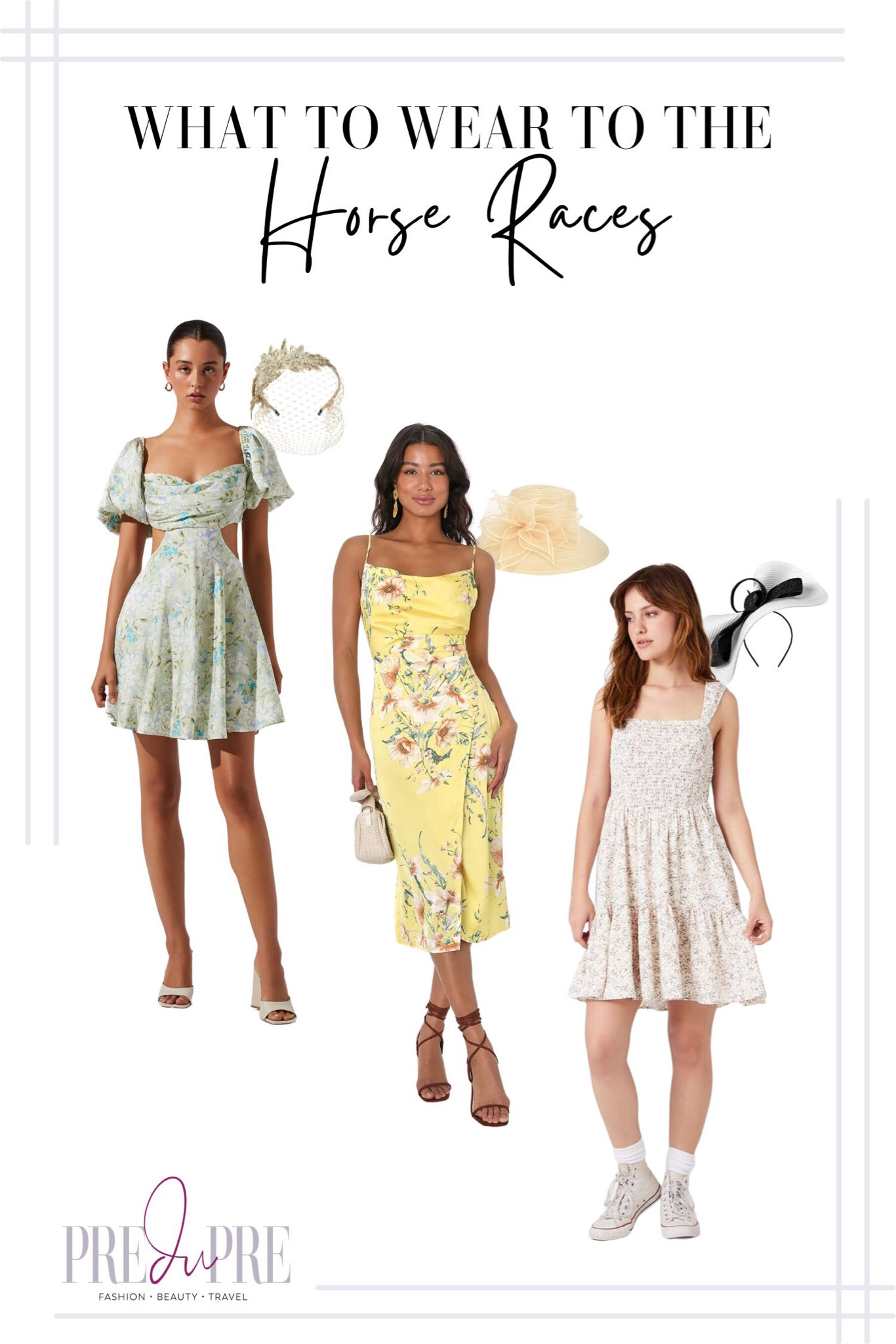 Here’s some inspiration on how to dress to stand out for the upcoming horse racing events.

Kentucky Derby, Preakness, horse race, racing event, event outfit, spring outfit, event dress, spring dress, spring outfit, on trend, outfit idea, hat, Kentucky Derby hat, fascinator, Belmont Stakes, wedding guest dress, wedding outfit

#LTKFind #LTKunder100 #LTKSeasonal