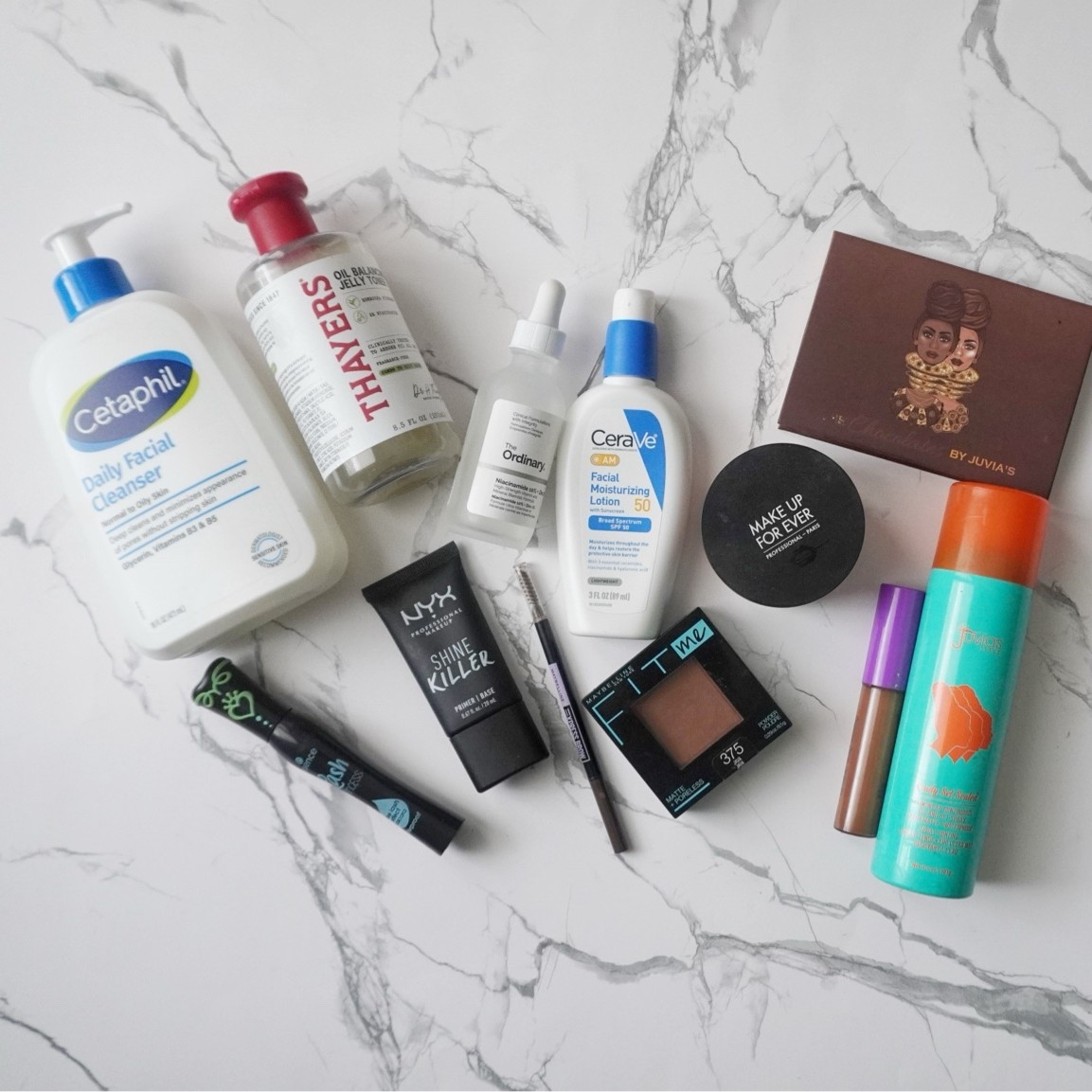 Some of my favorite skincare and beauty products. I use each of them multiple times throughout the week. They keep my oily skin in check and my skin and makeup looking good all day. #gifted #LTKskin #oilyskin #LTKmakeup 

 #LTKBeauty