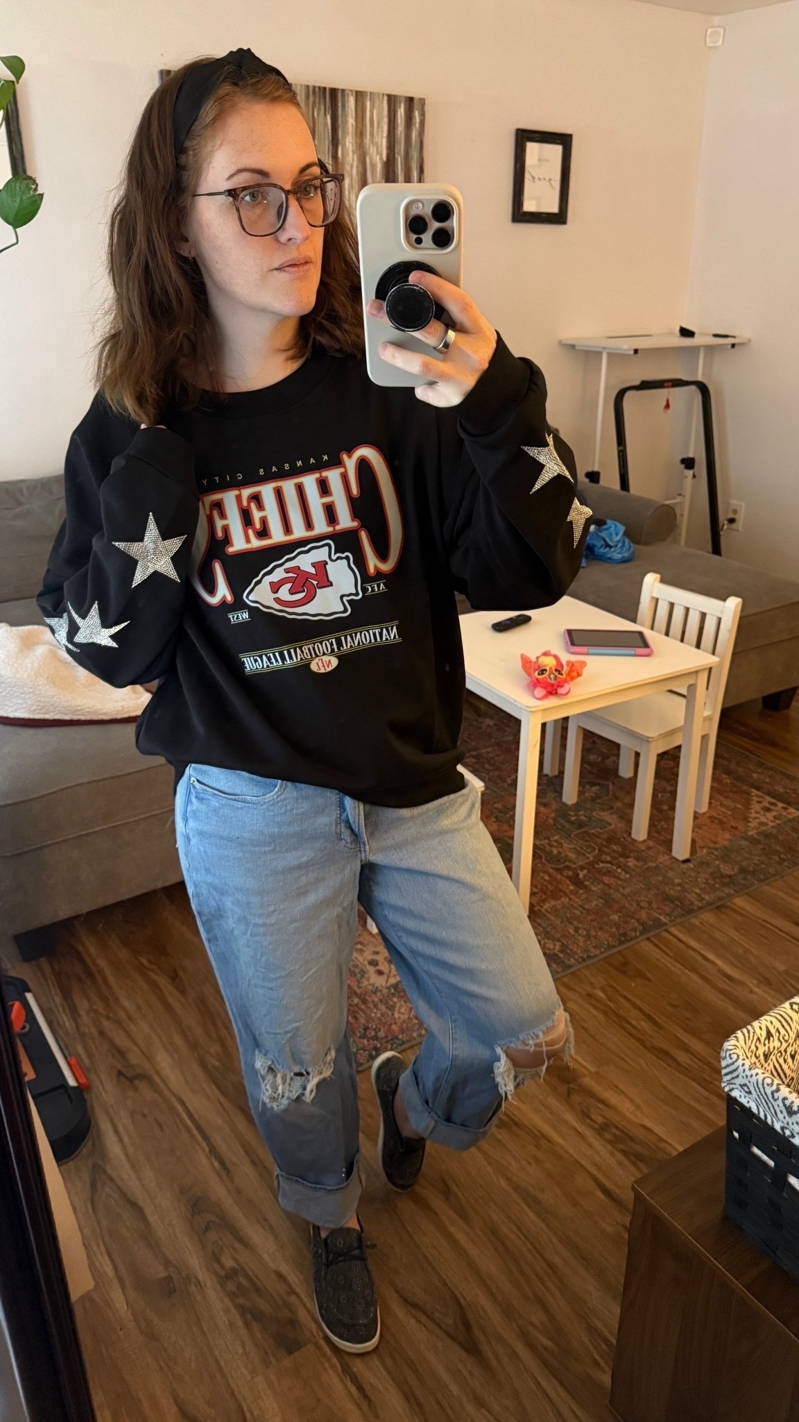 One of my favorite sweatshirts is on sale today!

#LTKMidsize #LTKSaleAlert #LTKootd