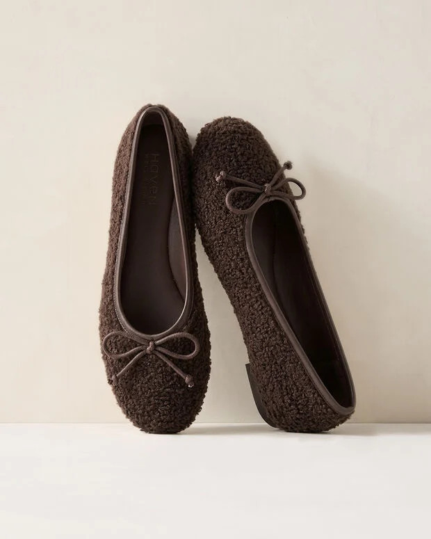 Sherpa Ballet Flats | Talbots