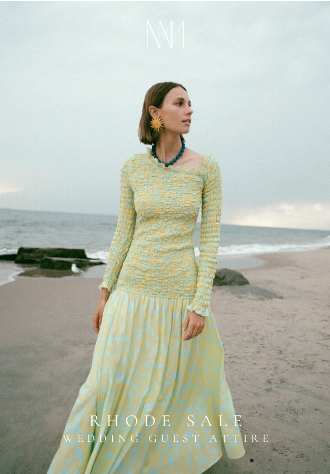 RHODE sale dresses under $300 perfect for wedding guests!