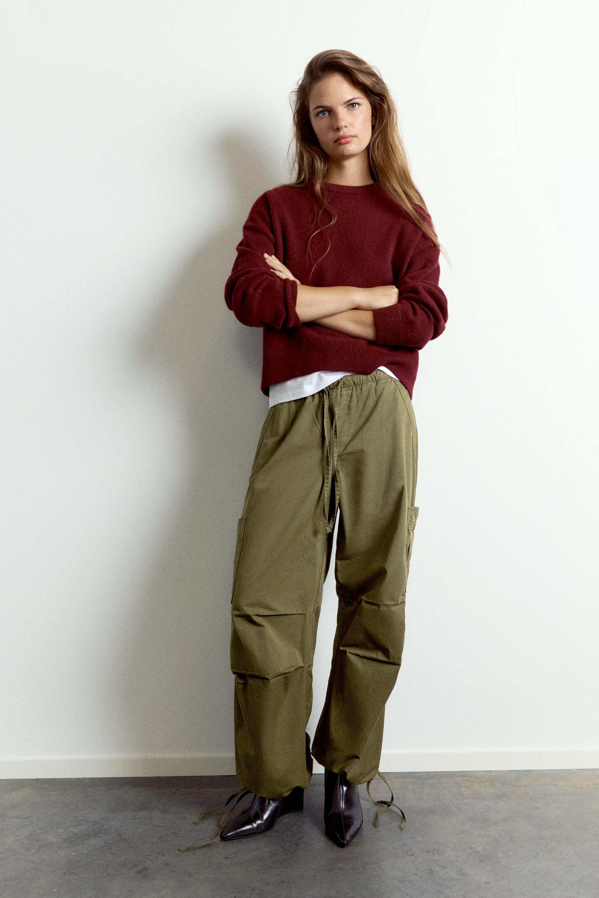 Cargo parachute trousers | PULL and BEAR UK