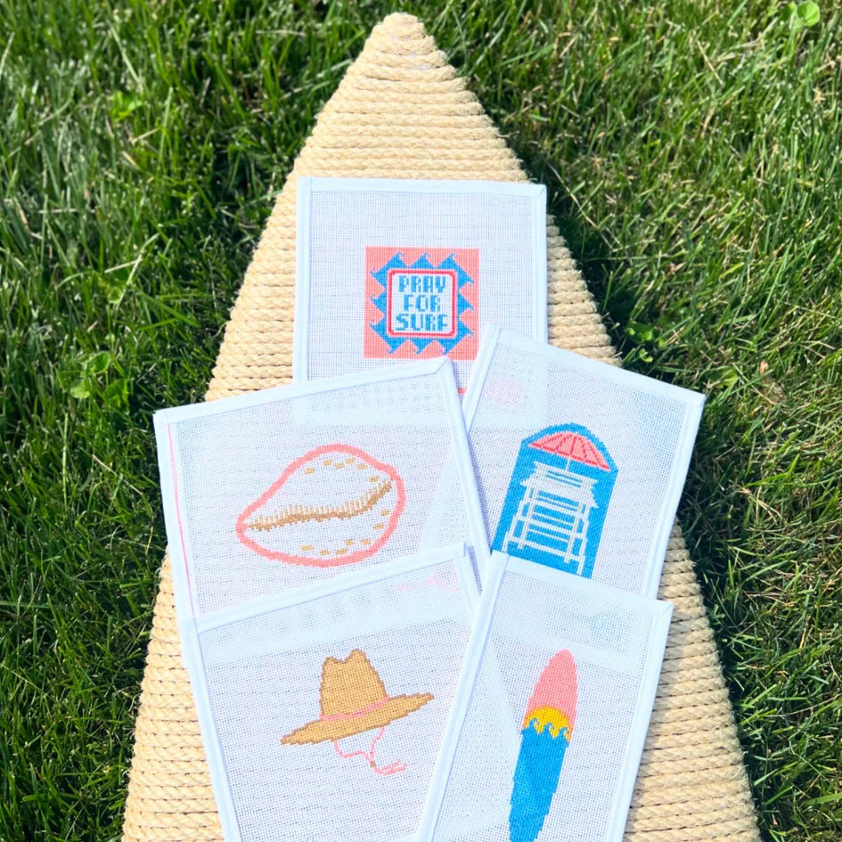 Pray for Surf Bundle | Greystone Needlepoint