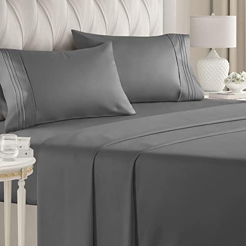Amazon.com: King Size Sheet Set - Breathable & Cooling Sheets - Hotel Luxury Bed Sheets - Extra S... | Amazon (US)