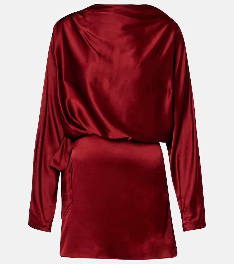 Staud Phoebe silk-blend satin minidress | Mytheresa (US/CA)