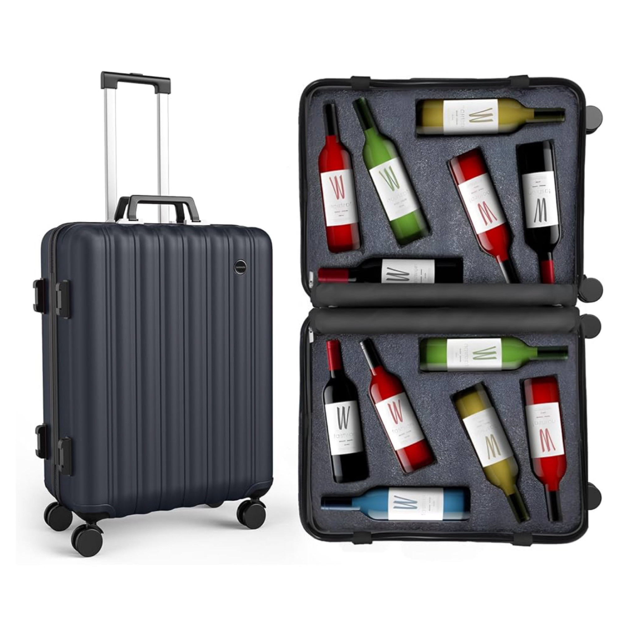 Headed to Napa soon?! You absolutely need this!!
Save on those shipping costs & safely bring back 12 bottles in this suitcase. #napa #napavalley #winelovers #winesuitcase 

#LTKOver40 #LTKGiftGuide #LTKTravel