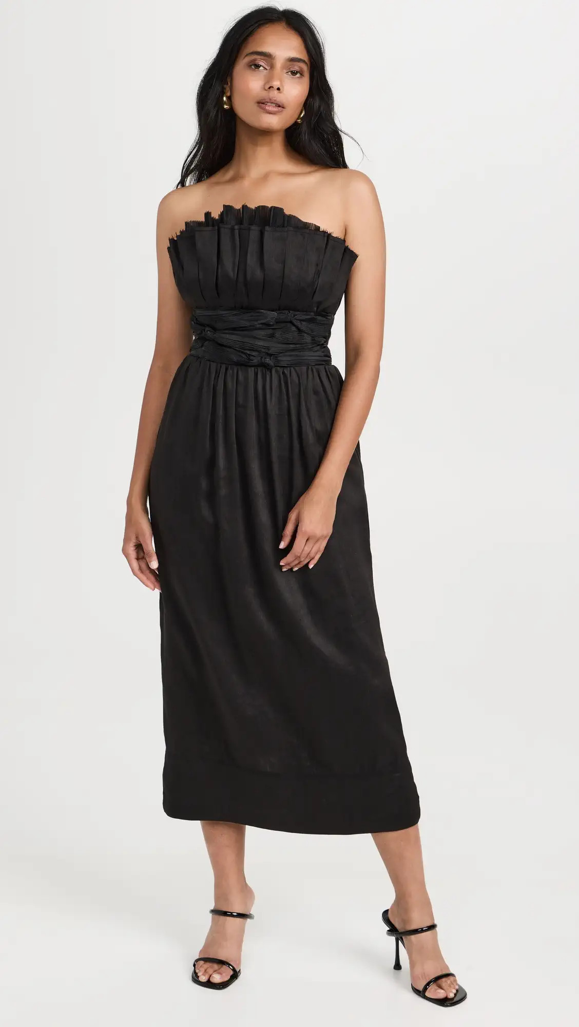 Aje Whisper Knot Waist Midi Dress | Shopbop | Shopbop