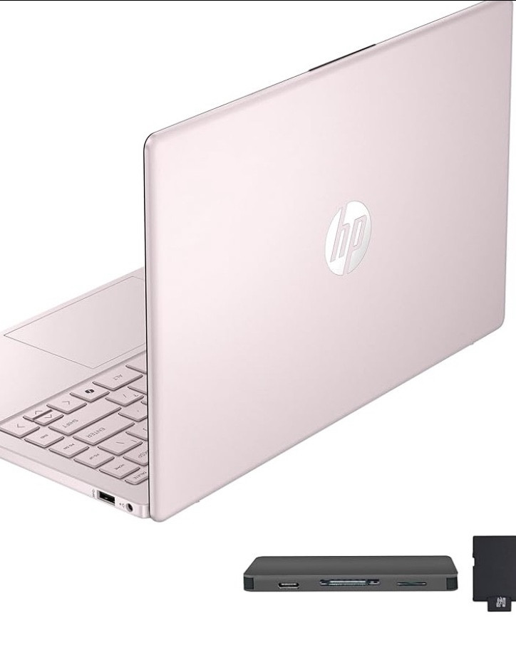 Brand HP
Model Name HP Stream
Screen Size 14 Inches
Color Pink
Hard Disk Size 128 GB
CPU Model Others
【14'' HD Anti-Glare Display】Delivers crisp visuals and generous screen space for productivity and entertainment, wrapped in a slim, portable form factor.
【Intel Processor N150】Enjoy smooth multitasking and dependable everyday performance, optimized for power efficiency and consistent productivity.
【4GB DDR4 RAM】Ensures smooth multitasking and stable performance when running multiple applications at once.【1.12TB Storage】128GB UFS + 1TB Docking Station Set. Experience rapid startup times and smooth access to your extensive collection of files, apps, and media.
【AI Copilot】Get intelligent assistance for everyday tasks, helping you work smarter, faster, and more efficiently.【1 Year Office 365】Take your productivity and work mobility to the next level with the Microsoft 365 Office Suite (1 year subscription included).【Intel Graphics】Brings everyday content to life with crisp visuals and rich color.
【Windows 11】【Dimensions & Weight】Item dimension: 12.76 x 8.86 x 0.71 inches, 3.24 lbs.【Ports】1x USB Type-C, 2x USB Type-A, 1x Headphone/microphone combo, 1x Media card reader, 1x HDMI 1.4b, 1x AC Smart pin. Wi-Fi 6, Bluetooth 5.4.【Bonus Docking Station Set】1x 7-in-1 Docking Station with 1TB Storage, 1x 32GB MicroSD Card with Adapter, 1x Type-C Data Cable, 1x 3-in-1 Charging Cable, 1x Suede Cleaning Cloth.

#LTKSaleAlert #LTKU #LTKdayinmylife