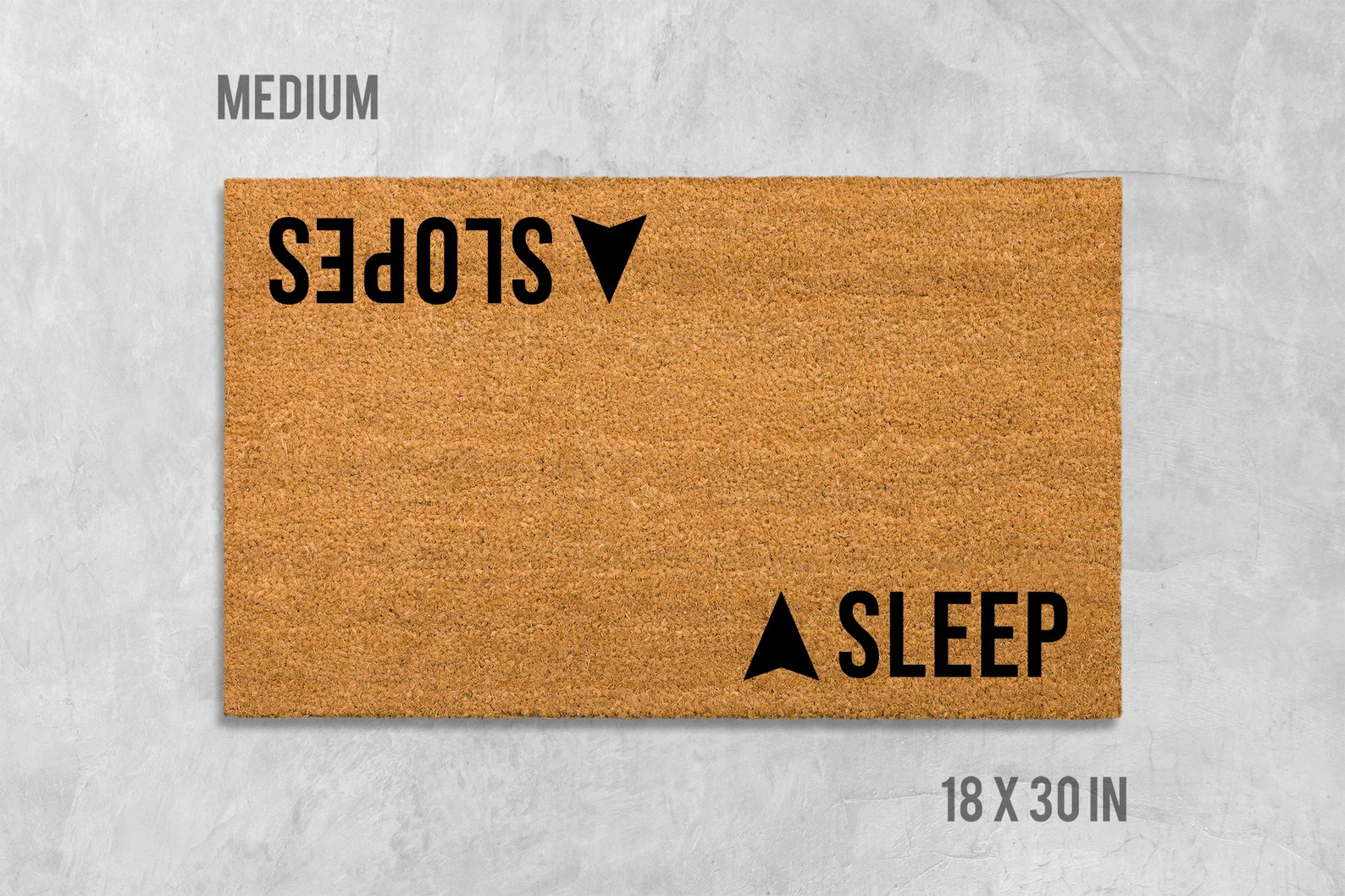 Skiing Doormat Double Doormat Sleep Doormat Slopes Doormat | Etsy | Etsy (US)