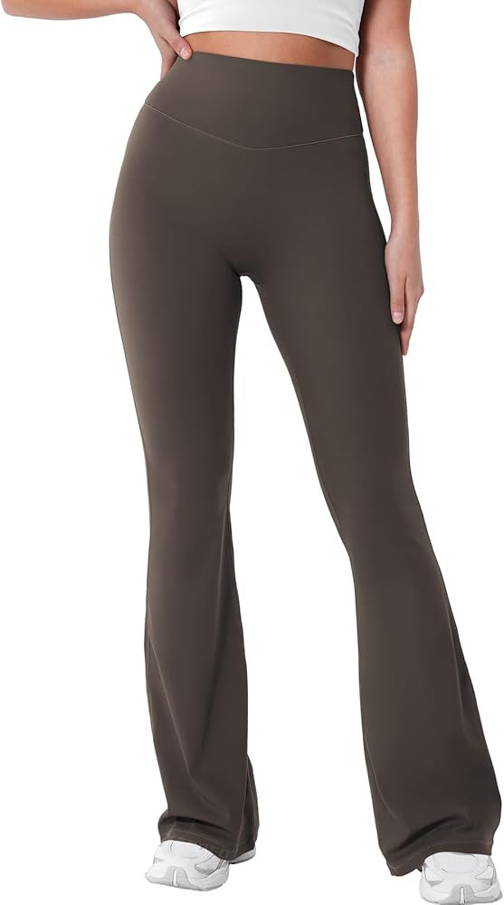 YEOREO Women's High Waist Flared Yoga Leggings | Amazon (US)