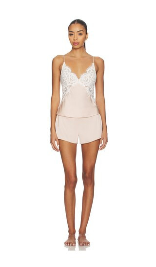 homebodii Peyton Cami Set in Blush. - size S | Revolve Clothing (Global)