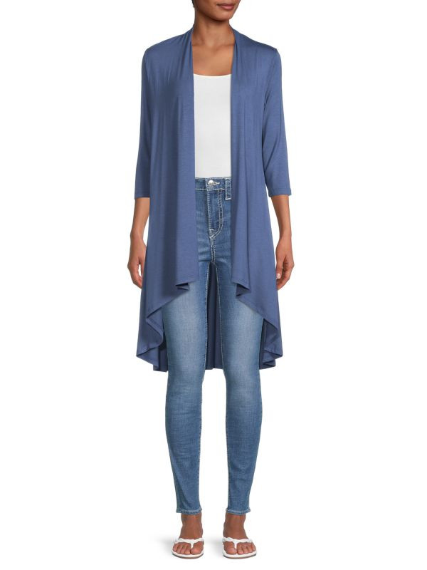 Bamboo Open Front Cardigan | Saks Fifth Avenue OFF 5TH