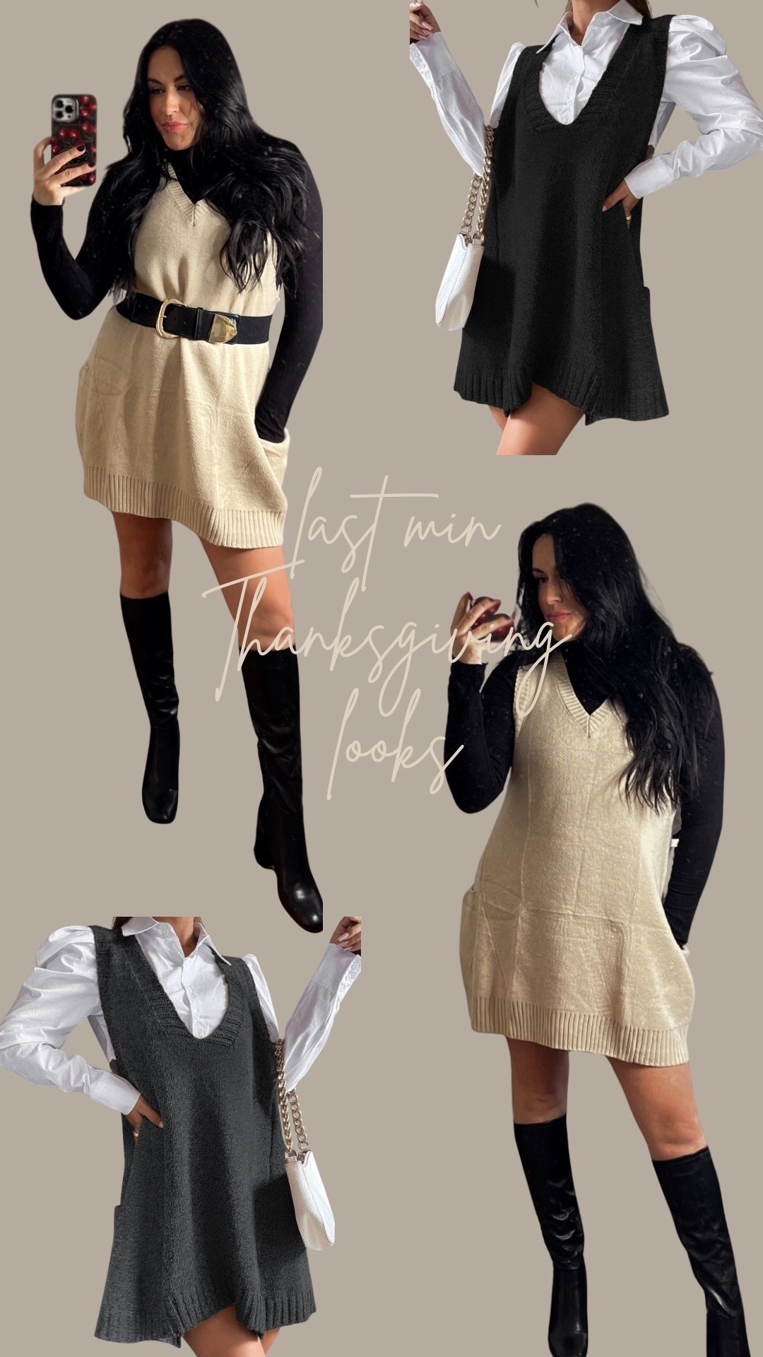 Last-minute Thanksgiving looks that will be here on time! And also good for all season Long! #Thanksgiving 

#LTKFindsUnder50 #LTKSeasonal #LTKHoliday