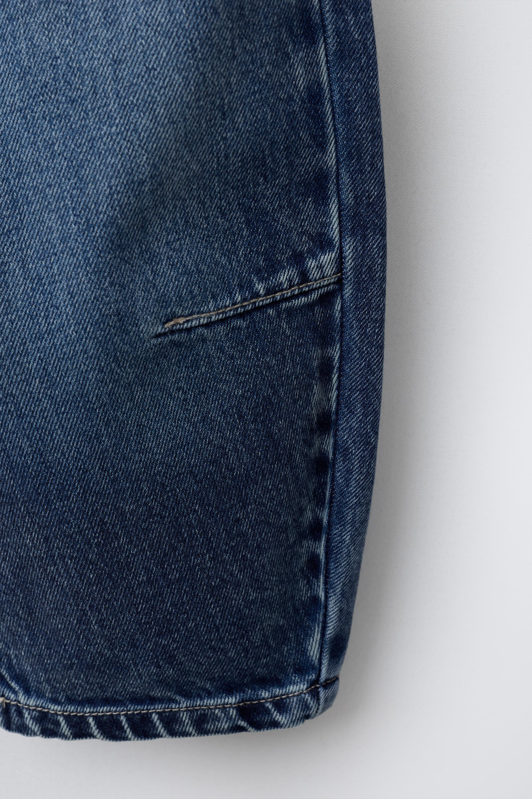 BARREL PLEATED JEANS | Zara US