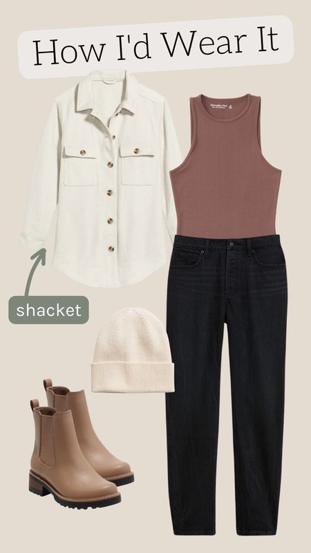 How to style a shacket

#LTKSeasonal #LTKunder100 #LTKstyletip