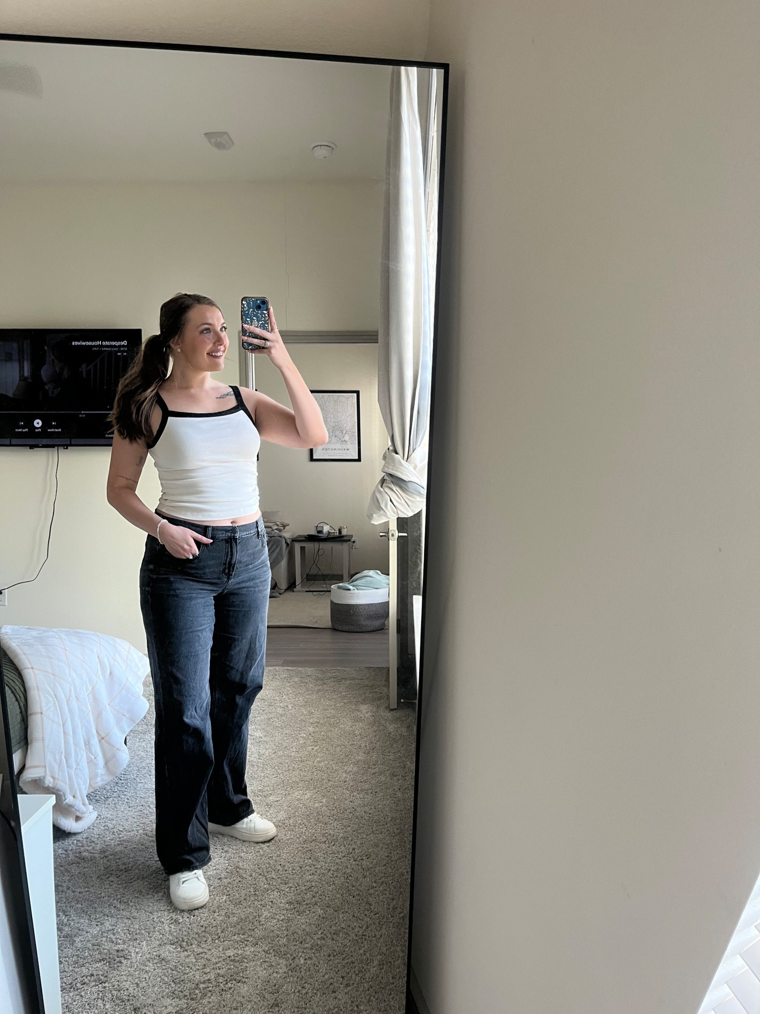 I wore this cute fit to get dinner with a girlfriend earlier this week! Love this new tank from @target! 🫶🏼✨ #tallgirl #tallgirlstyle #tallgirlfashion #dallas #dfw #dallasinfluencer #springoutfit #springfashion #easyoutfit #size8 #midsizefashion #midsizeoutfit #curvyfashion #curvystyle #outfitinspiration #ootd #outfitinspo #grwm #springstyle #midsizestyle #outfitideas #summeroutfit #summerstyle #targetfashion #jeans



#LTKFindsUnder50 #LTKSeasonal #LTKStyleTip