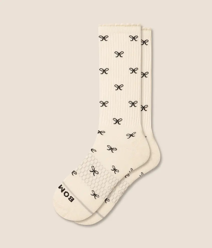 Bow Crew Socks | Buckle