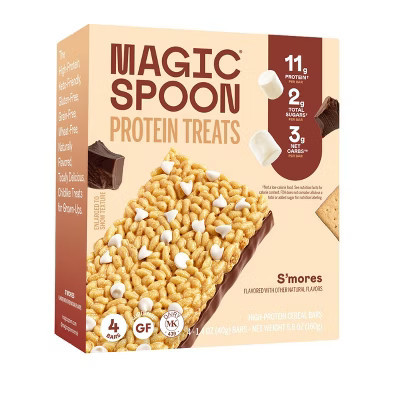 MAGIC SPOON S'Mores Protein Bar Treat - 12g Protein - 5.6oz/4ct | Target