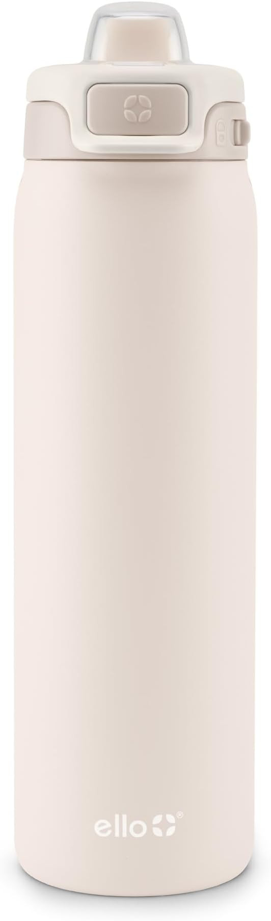 Ello Pop & Fill Stainless Steel Water Bottle with Quick Fill Technology, Double Walled Vacuum Ins... | Amazon (US)