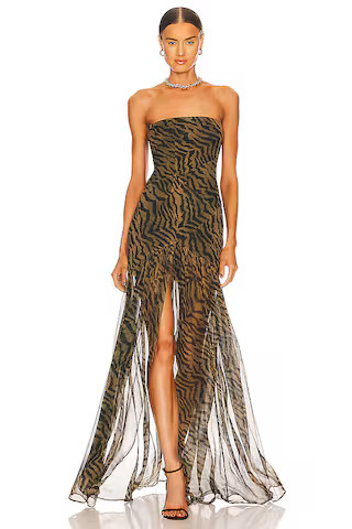 retrofete Nicole Dress in Tiger Stripe from Revolve.com | Revolve Clothing (Global)