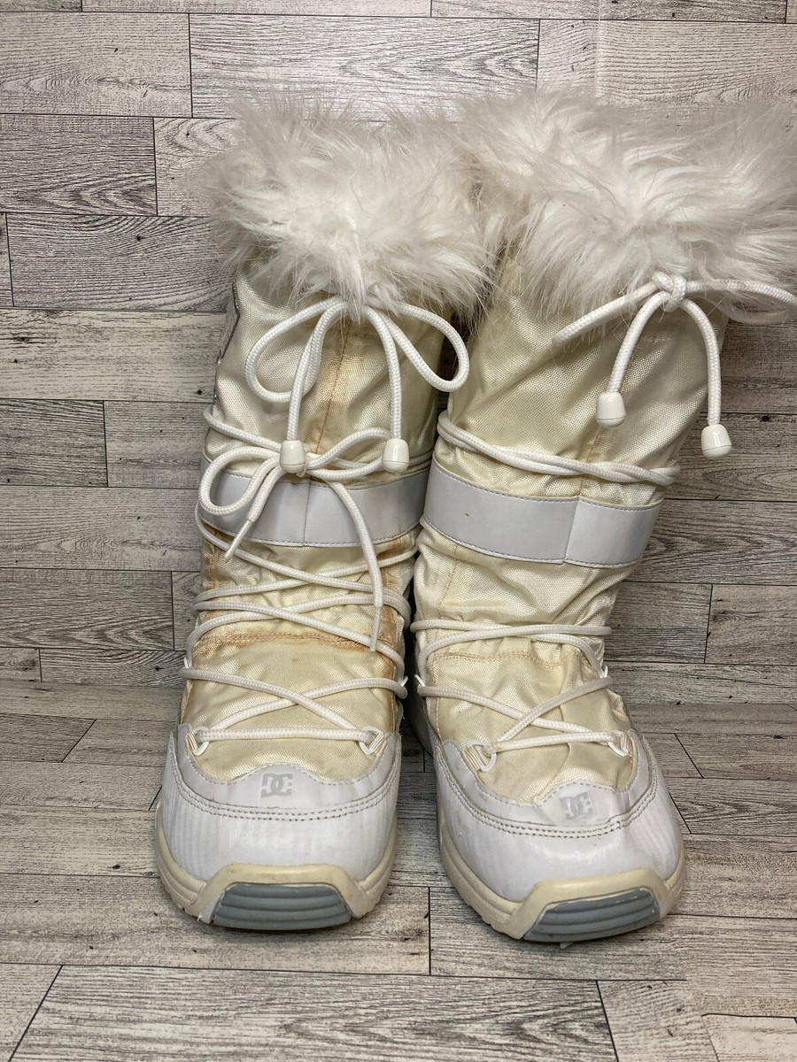 DC Chalet Boots - Womens M (6.5-7.5) - Fur Lined Top - Winter Snow Boots - READ | eBay US