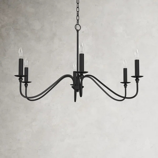 Ableton 6 - Light Dimmable Classic / Traditional Chandelier | Wayfair North America