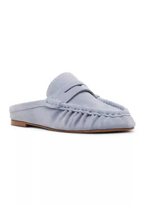 Steve Madden Women's Rafe Mule Loafers, Blue, 6.5M | Belk