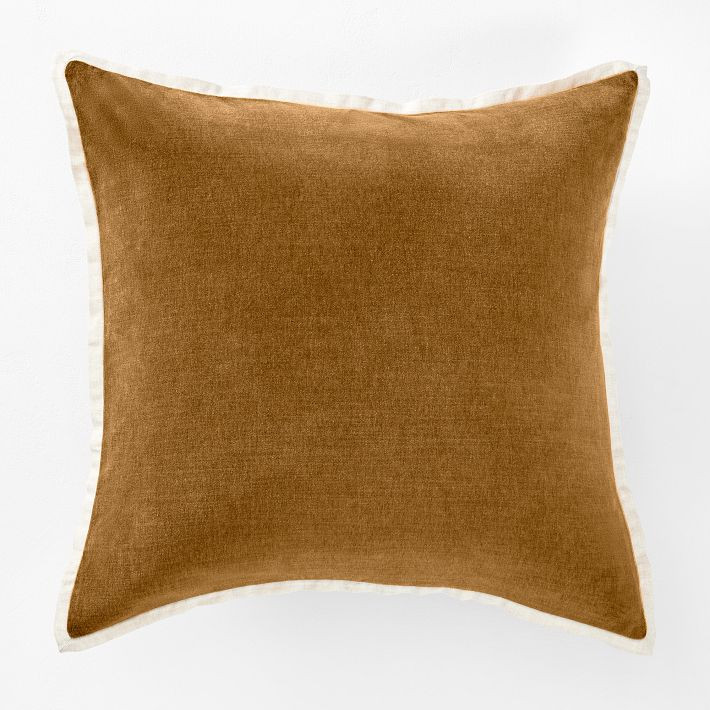 Classic Cotton Velvet Pillow Cover | West Elm (US)