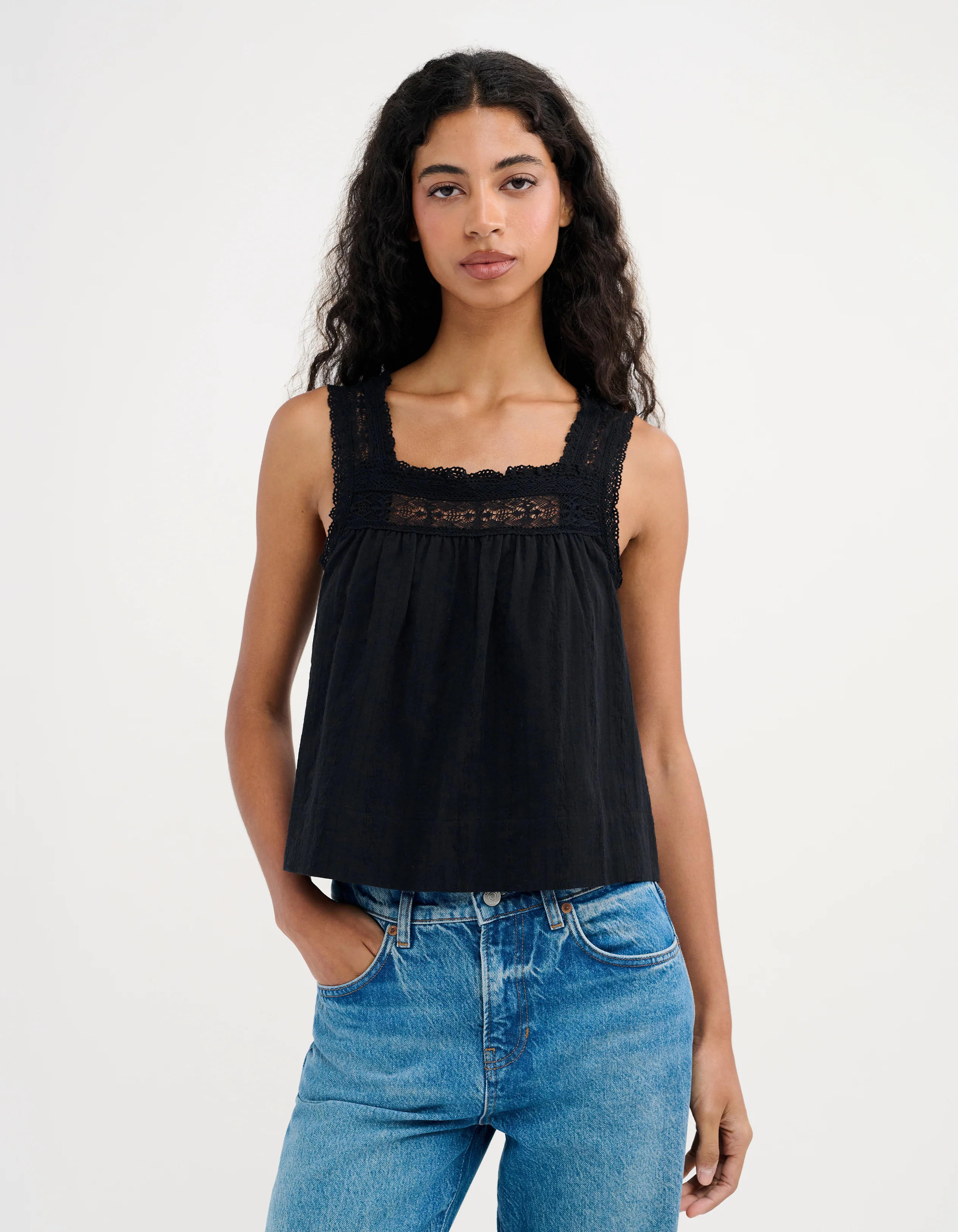 Willow Top in Black | Shop Women's Everyday Tops | Rumored