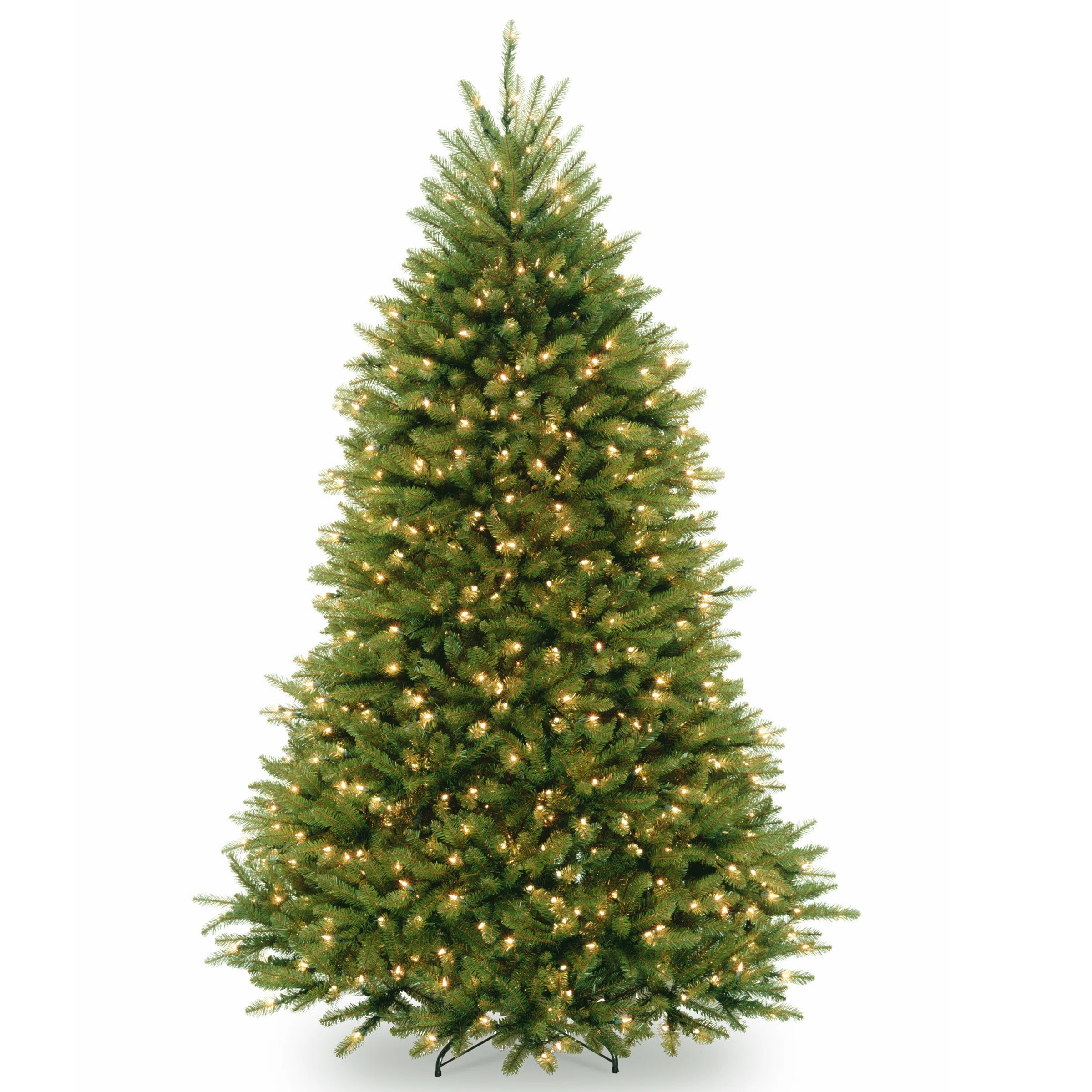7.5ft. Dunhill Fir Tree, with PowerConnect Clear Lights | Wayfair North America